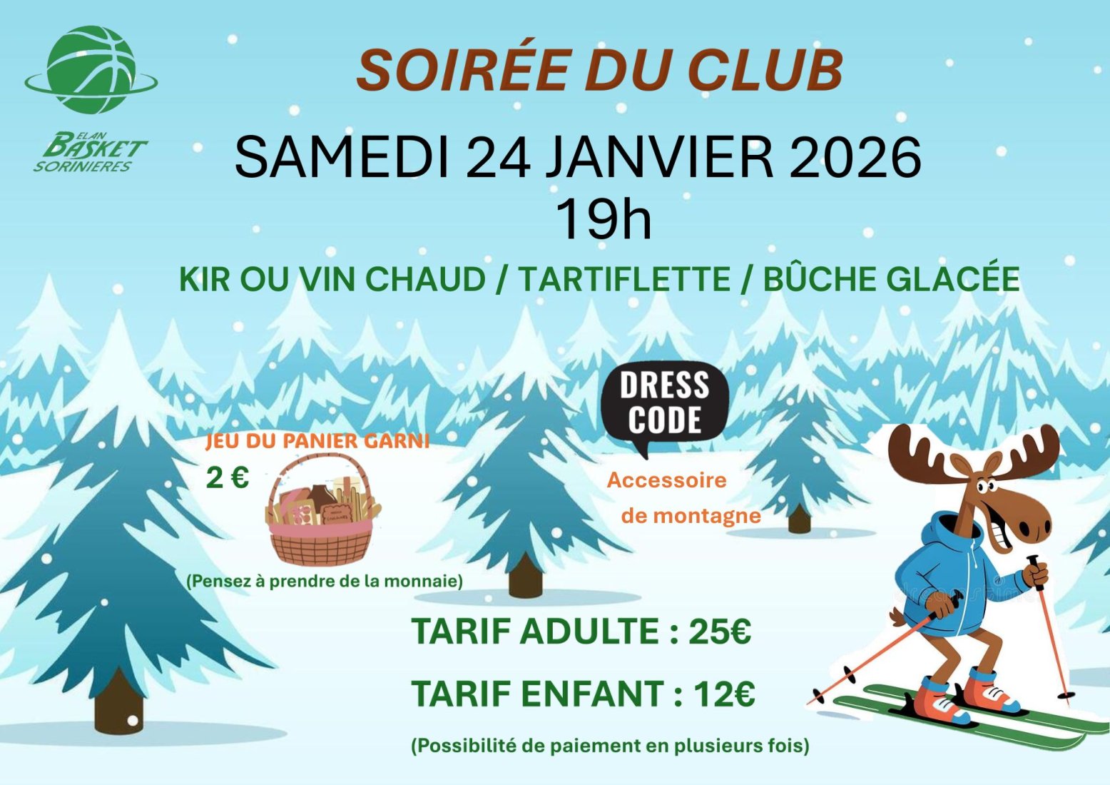 Soirée Basket du 24/01/2026